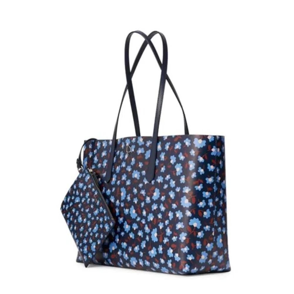 Kate Spade New York Large Molly Party Floral PVC Tote Bag